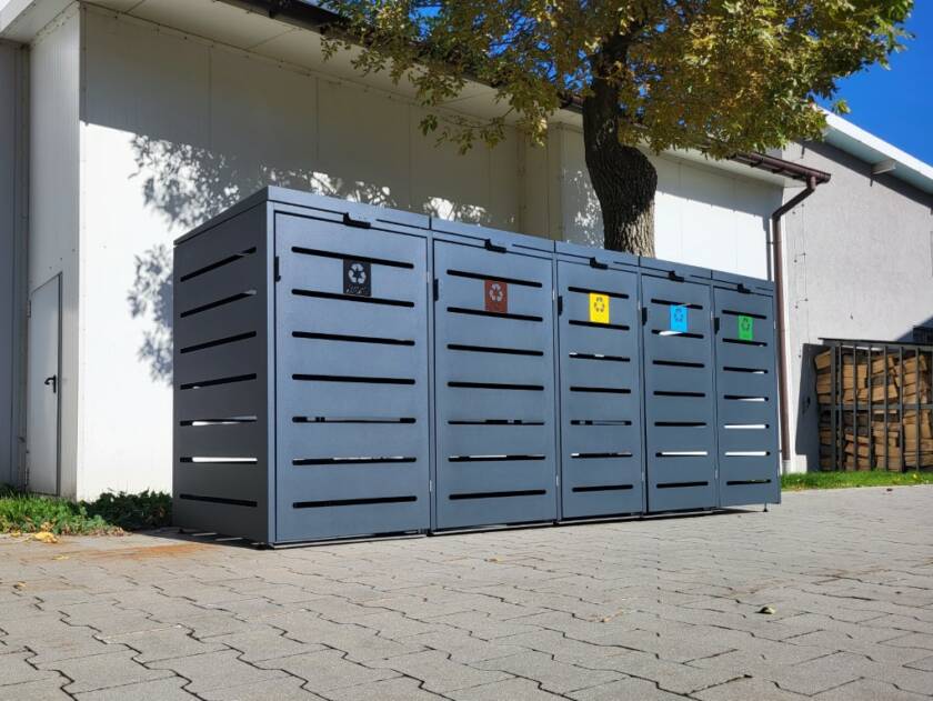 Zabudowy na kosze na śmieci