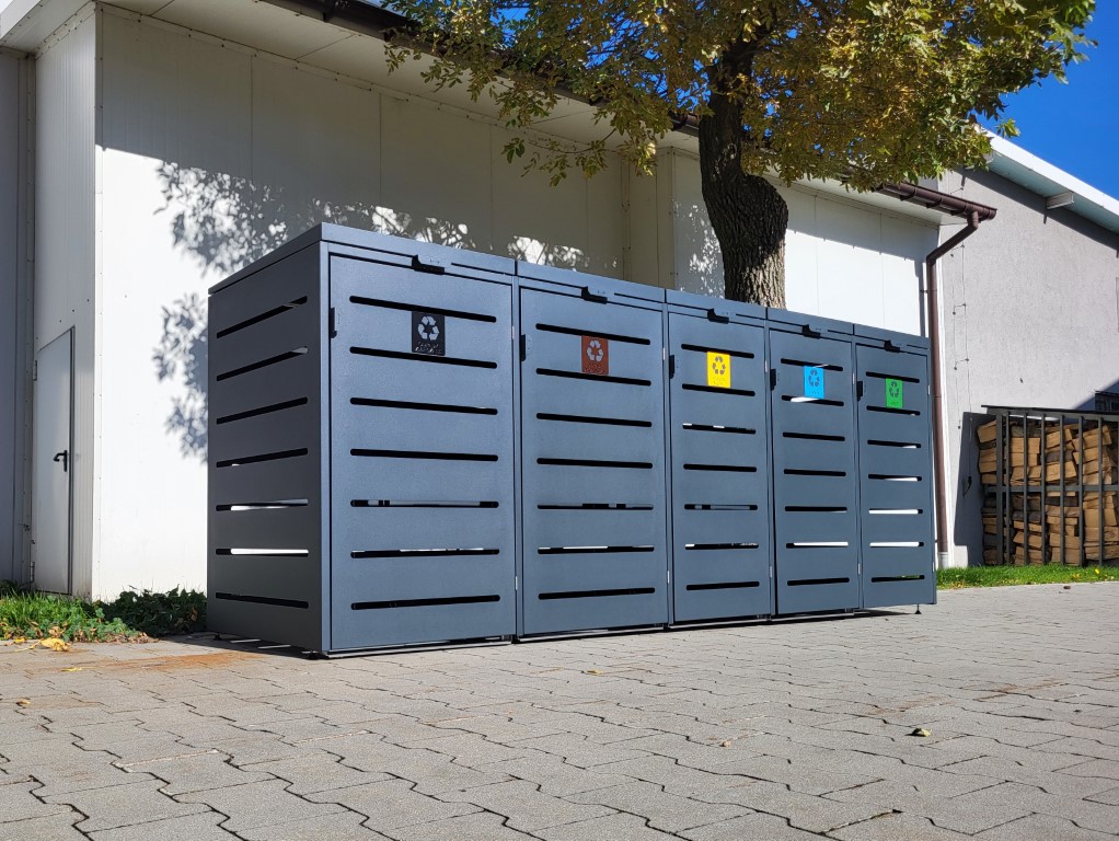 Zabudowy na kosze na śmieci